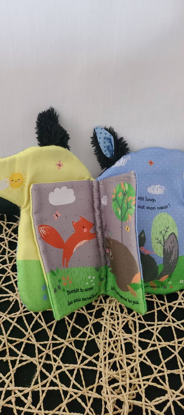 Livre en tissu Mon Petit Loup - photo numéro 3