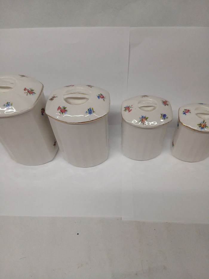 Pots a épices porcelaine - photo numéro 5