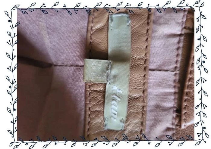 Veste en cuir marron - photo numéro 6