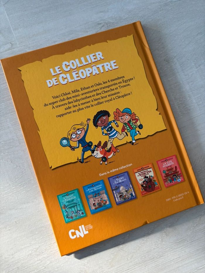 Livre macdo le collier de cleopatre - photo numéro 2