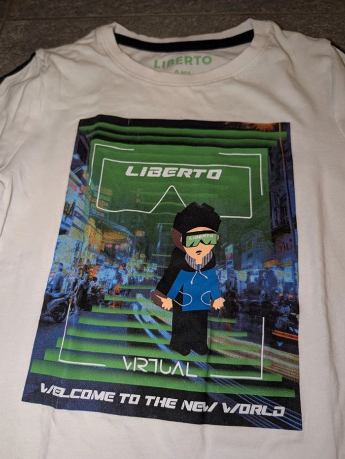 T-shirt à manches longues garçon 6 ans - photo numéro 2