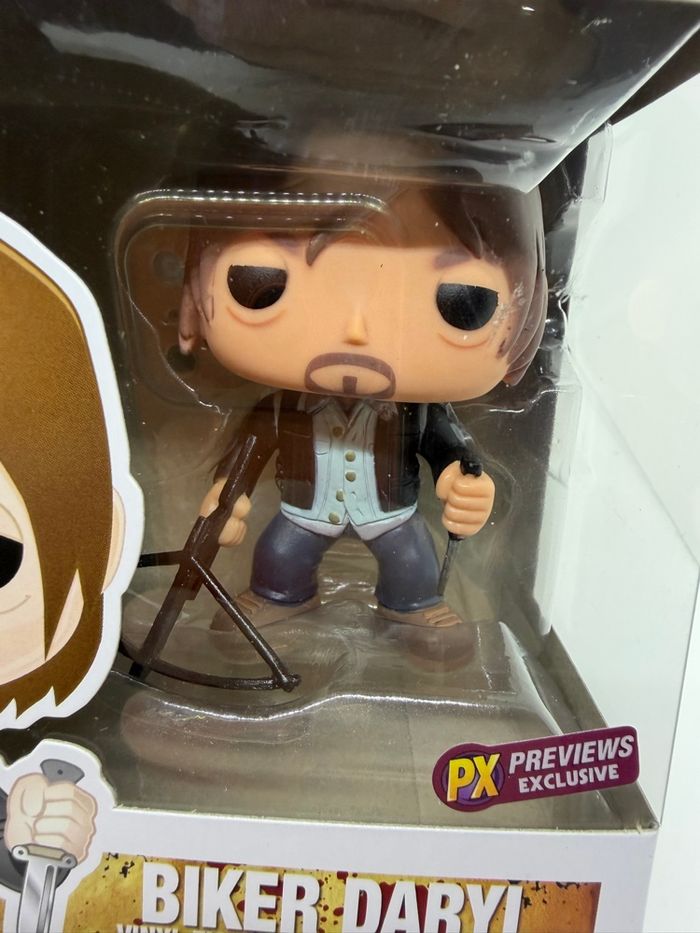 Funko Pop The Walking Dead Biker Daryl 96 PX 🇺🇸 - photo numéro 2