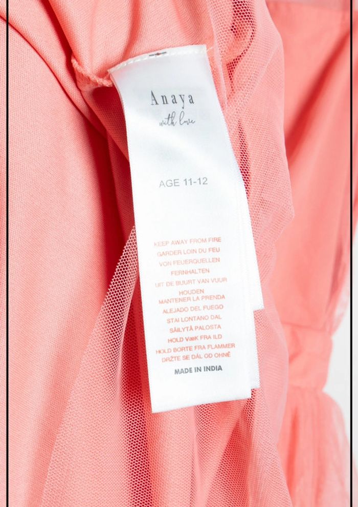 Robe en tulle rose 11/12 ans – Anaya With Love - photo numéro 11