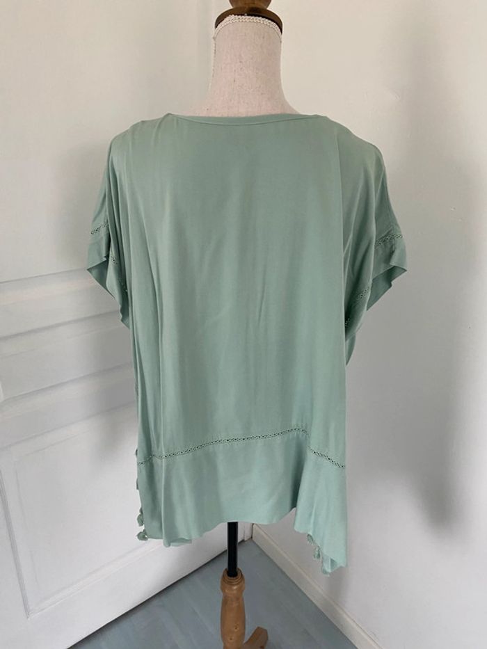 Tunique vert d’eau taille unique Karl Marc john - photo numéro 4