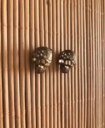 Boucles d’oreilles têtes de mort