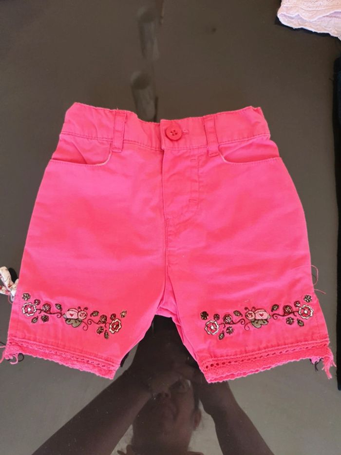 pantalon fushia 3 mois câlin câline