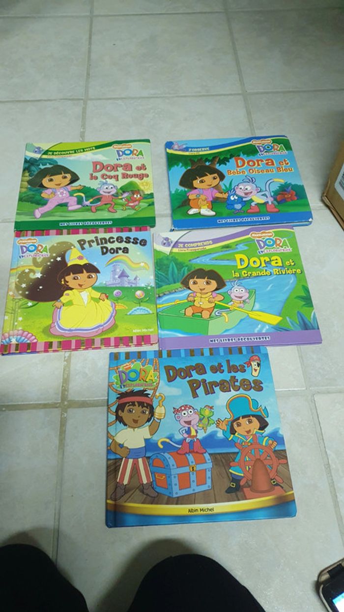 5 livres dora l exploratrice