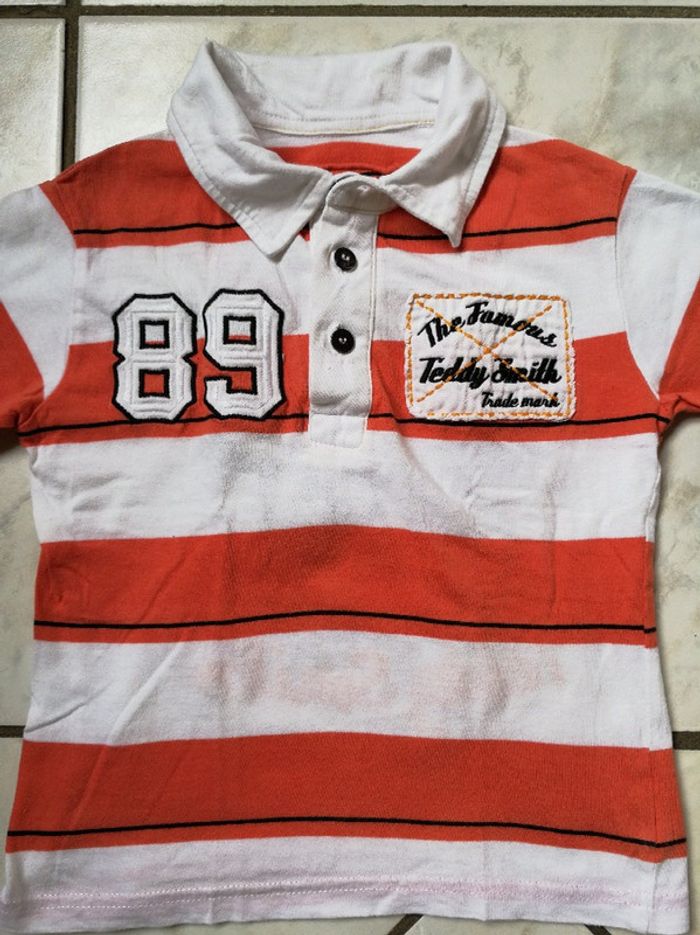 Polo rayé MC 6 ans Teddy Smith - photo numéro 2