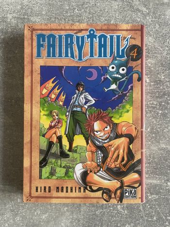 Manga Fairytail / Fairy tail tome 4 en version française.