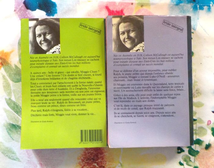 Les oiseaux se cachent pour mourir T1&2 de Colleen McCullough Ed. J'ai Lu - photo numéro 4