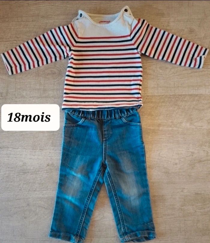 Ensemble bébé 18mois
