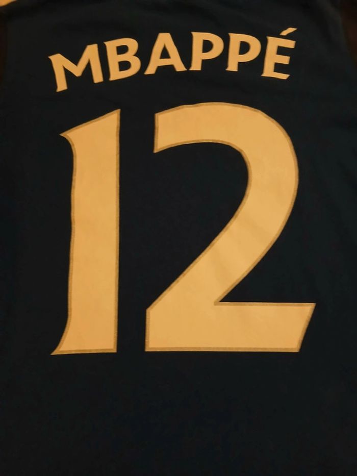 Tee-shirt France Football MBappe 14 ans - photo numéro 9
