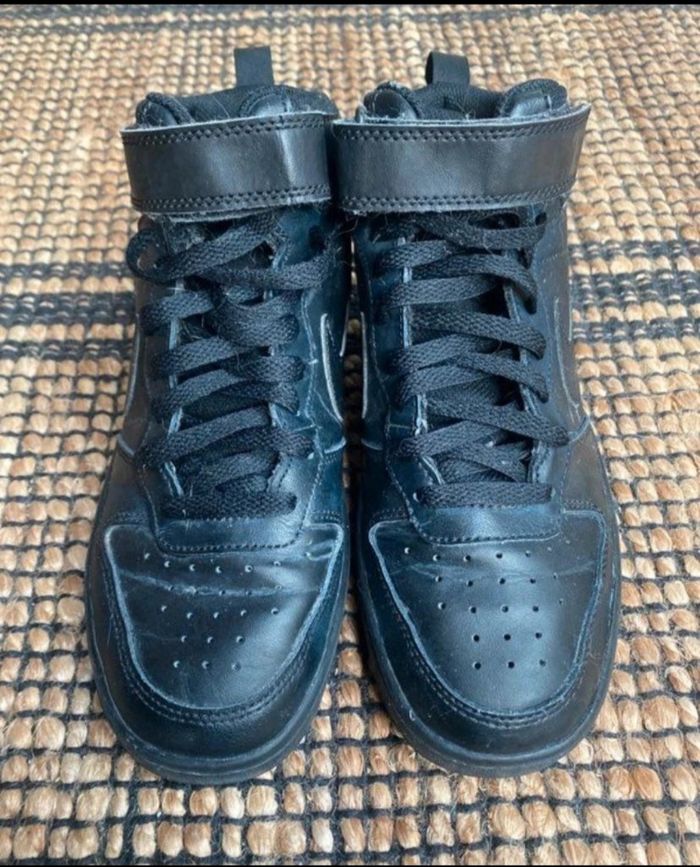 Basket air force 1 mid unisexe montante noire montante - photo numéro 3