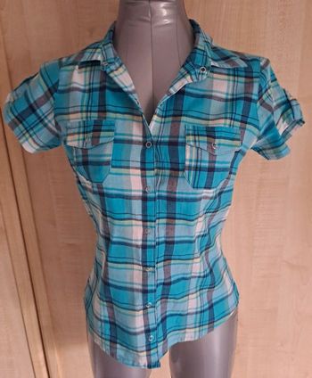 Chemise manches courtes walk and talk taille 36