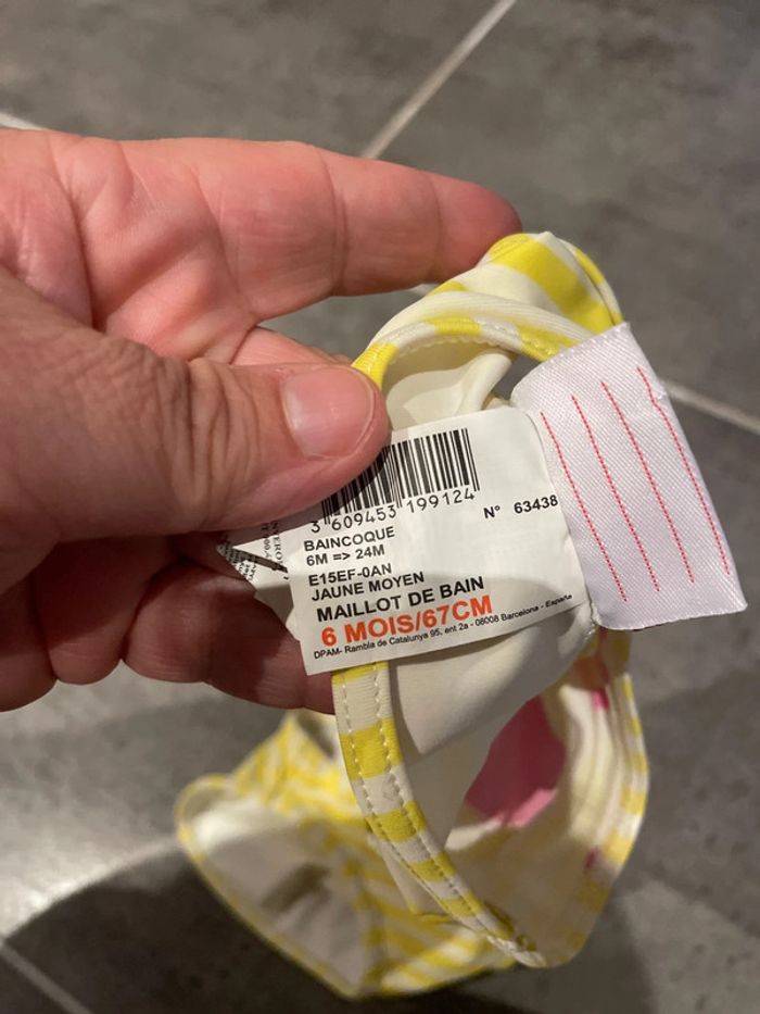 Maillot de bain 2 pièces 6 mois fille dpam - photo numéro 6