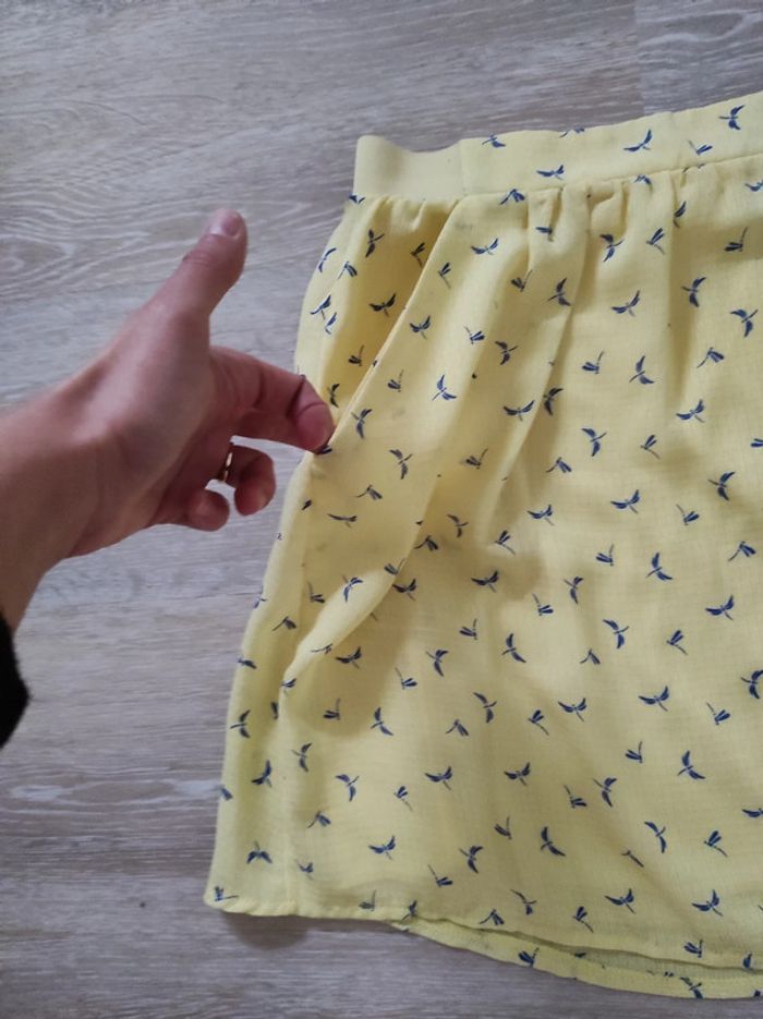 Jupe patineuse jaune taille M/L - photo numéro 2