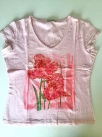 T-shirt rose T 38/40