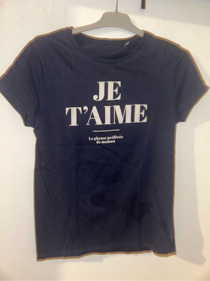T-shirt je t’aime