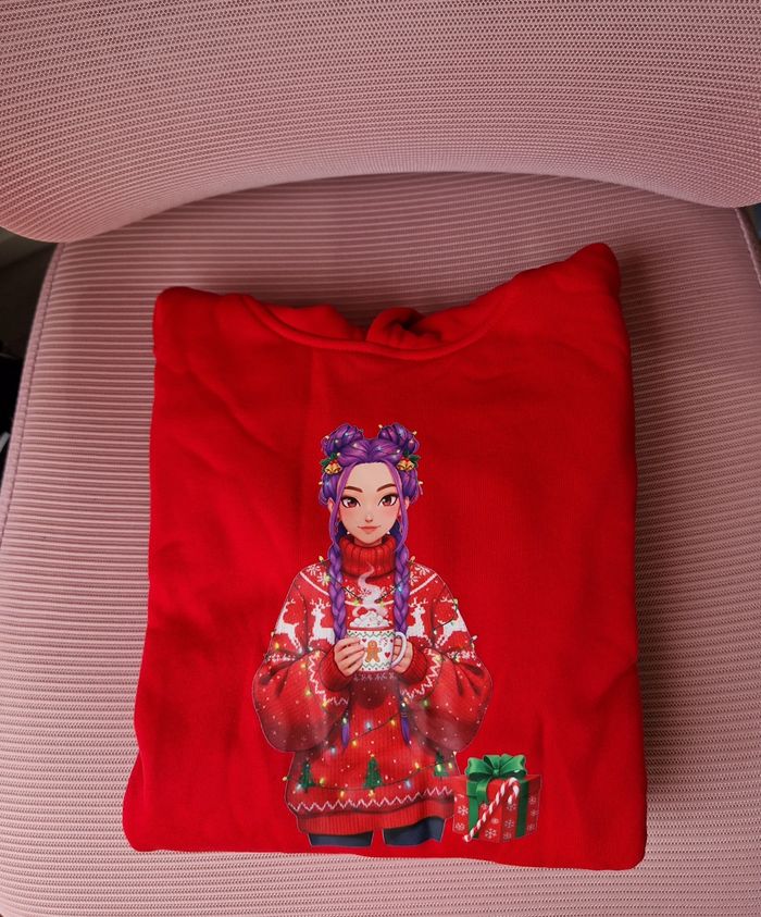 Sweatshirt fille Noël kpop