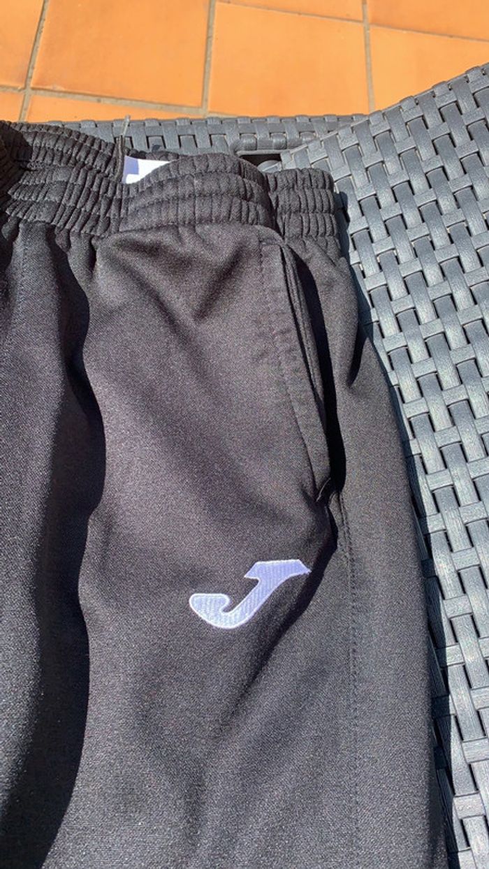 Pantalon survêtement sport foot Joma  noir 8 ans - photo numéro 3