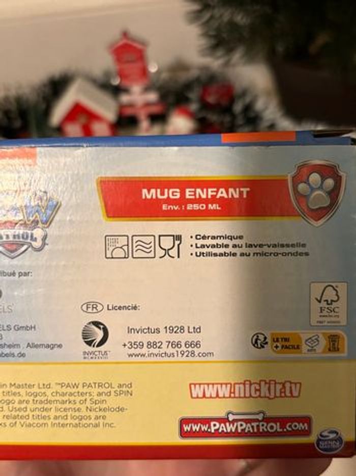 Lot de 2 tasses céramique pat patrouille enfant - photo numéro 6