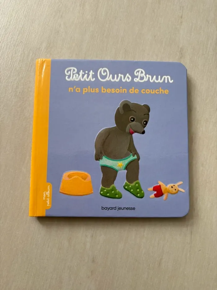 Petit Ours Brun n'a plus besoin de couche