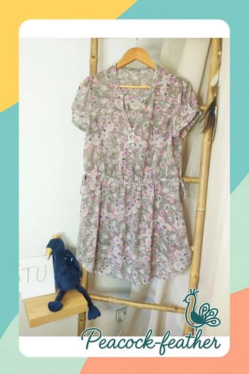 Robe tunique voilage TU