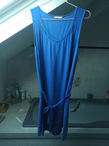 Robe  bleue indigo