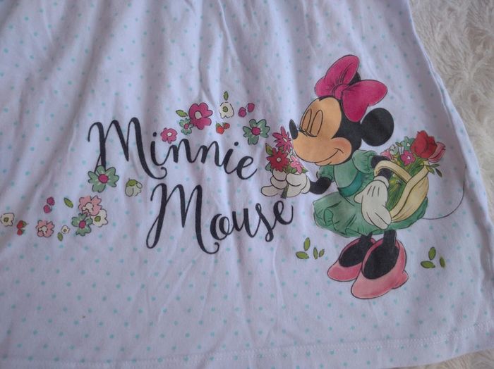 Robe courte ou tunique longue Fille 18/24 mois Minnie Mouse Disney Baby 100% coton - photo numéro 5