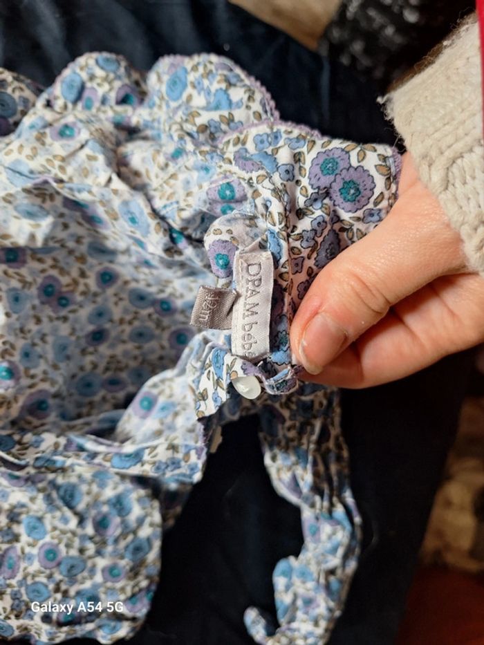 Lot 4 chemisier fille 12 mois - photo numéro 6