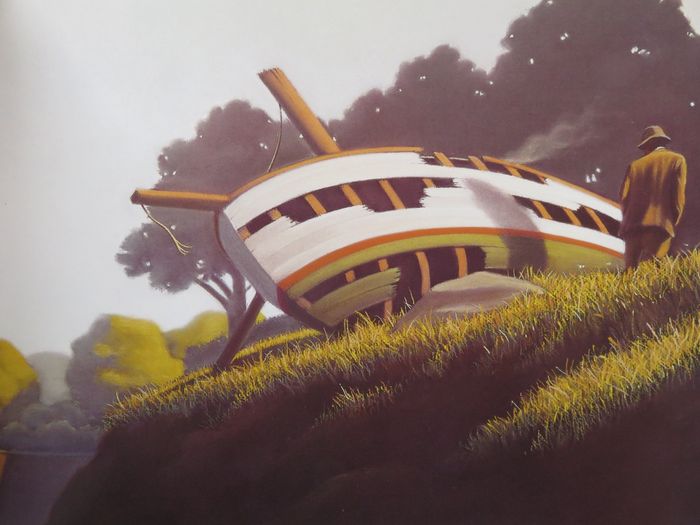 Album 8 à 13 ans : L'épave du Zéphyr . (CHris Van Allsburg - L'école des loisirs) - photo numéro 3