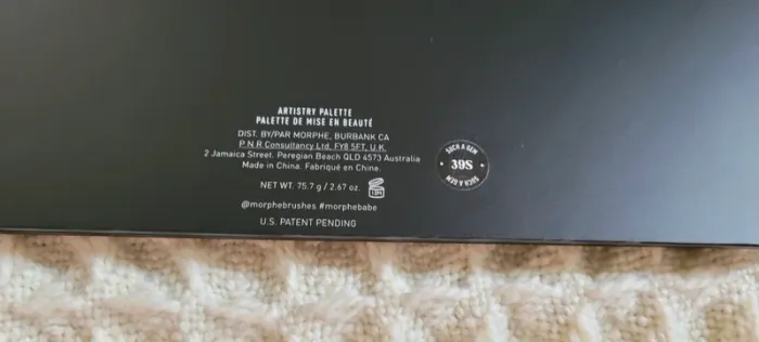 Palette 39S morphe - photo numéro 3