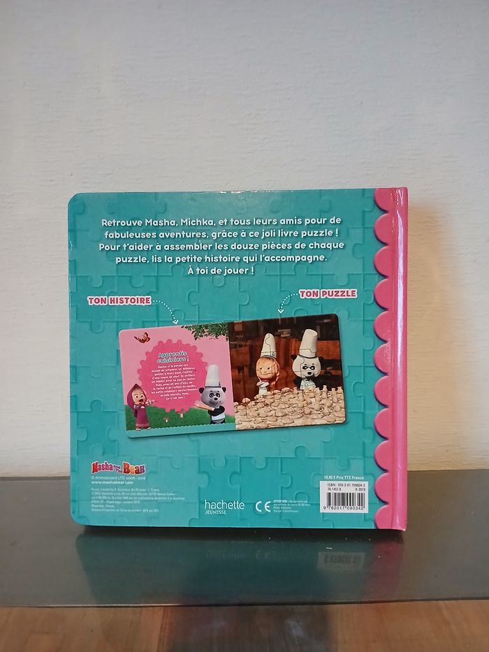 Livre puzzle Masha&Michka - photo numéro 2