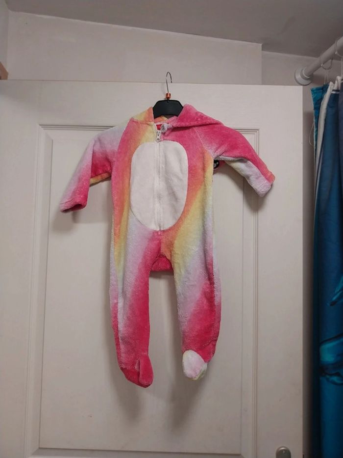 Pyjama une pièce licorne 12 mois tissaia