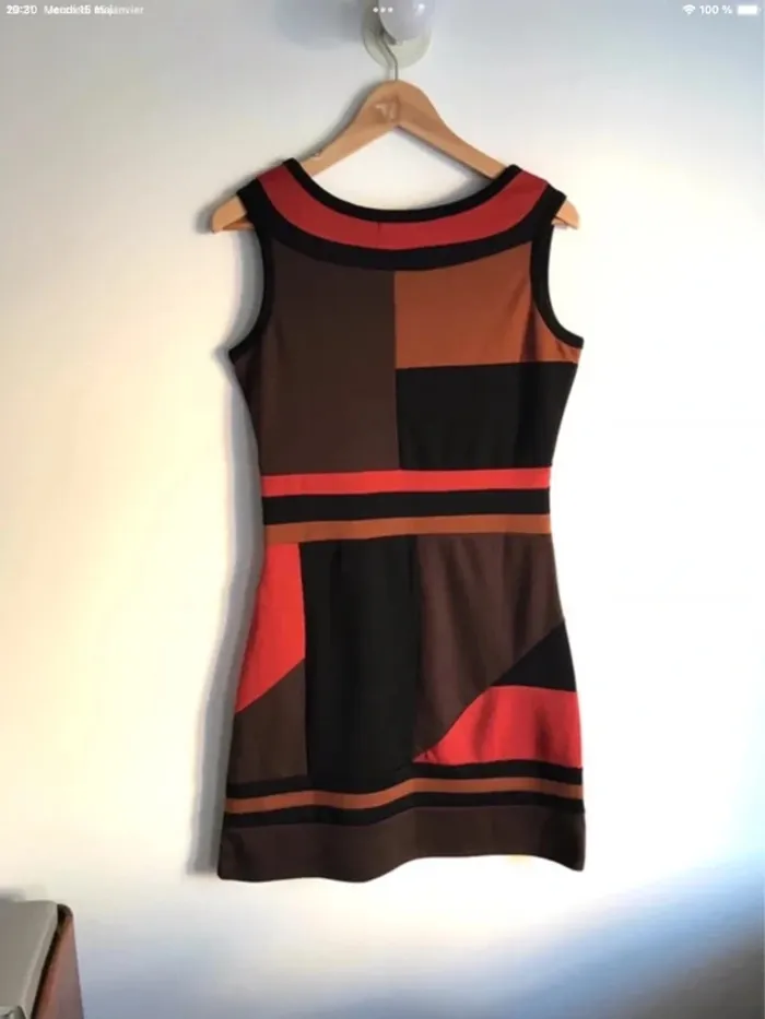 Robe sans manches à imprimés géométriques Cache Cache taille 38 - photo numéro 7
