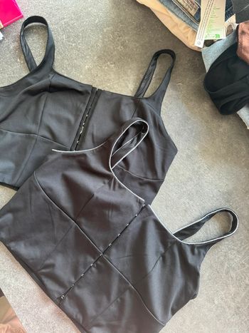 Lot de 2 top façon corset