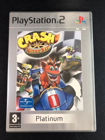 Jeux Sony PlayStation 2 crash nitroKart complet PAL