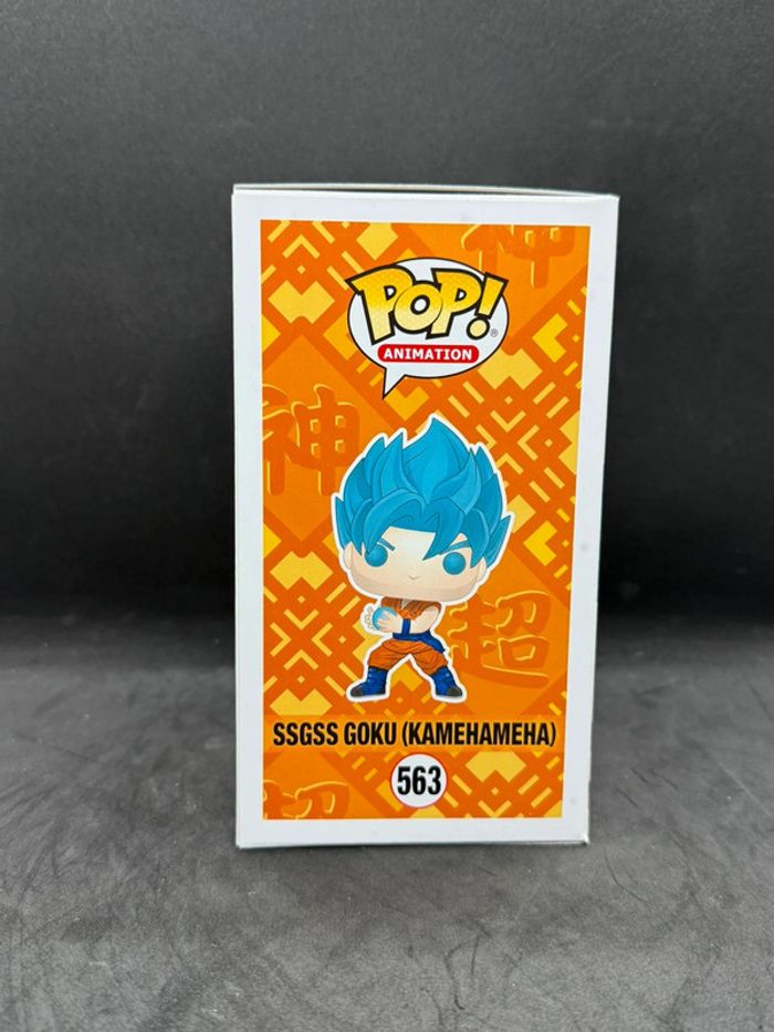 Funko pop Dragon Ball Z ssgss Goku Kamehameha 563 Chalice Sticker - photo numéro 3