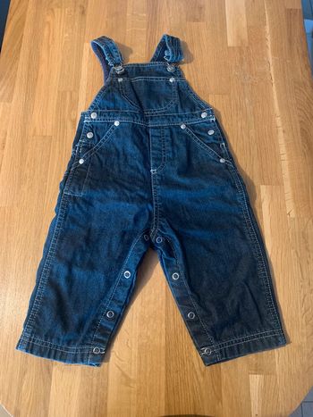 Salopette Petit bateau 12 mois - 74 cm