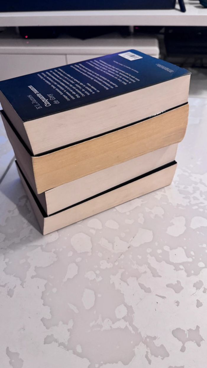 Lot de 4 livres Cinquante nuances de E. L. James  Trilogie complète + “Grey” - photo numéro 4