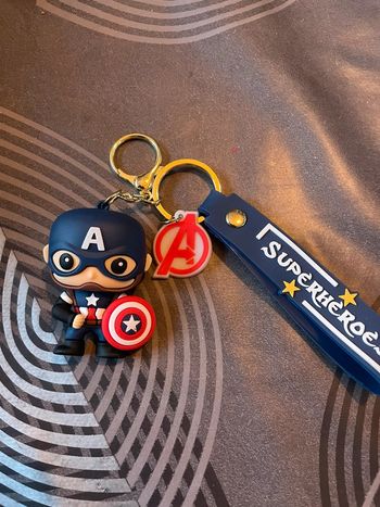 Porte clefs captain america