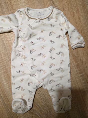 Pyjama velours Sergent Major neuf