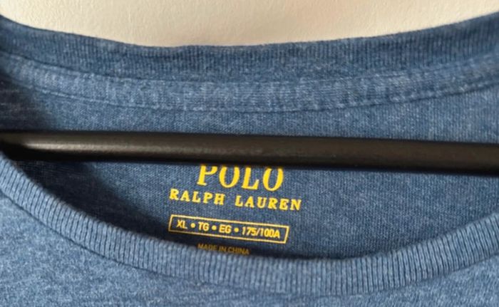 Robe Polo Ralph Lauren en denim bleu - photo numéro 3