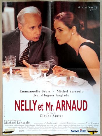 affiche film cinéma Nelly et Mr Arnaud - Emmanuelle béart et michel serrault