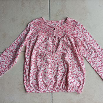 Blouse à manches longues 8 ans