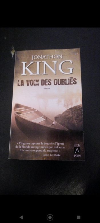 Livre La voix des oubliés de Jonathan King neuf