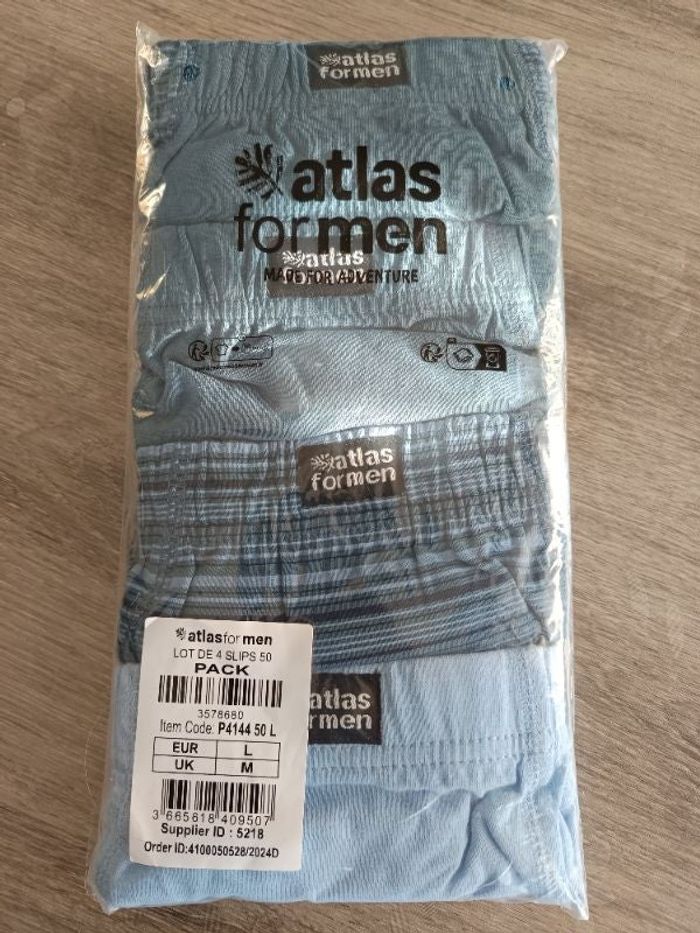 Lot de 4 slips homme L