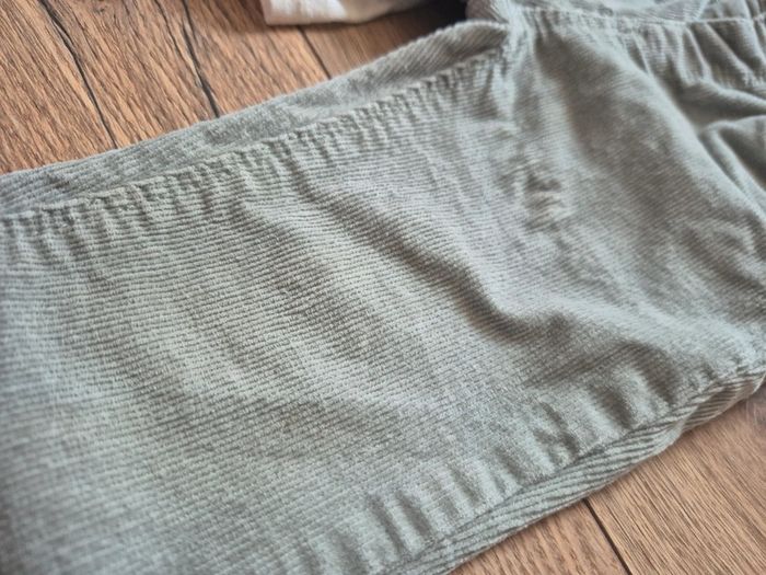 Ensemble tee-shirt manches longues et pantalon en velours Zara - photo numéro 3