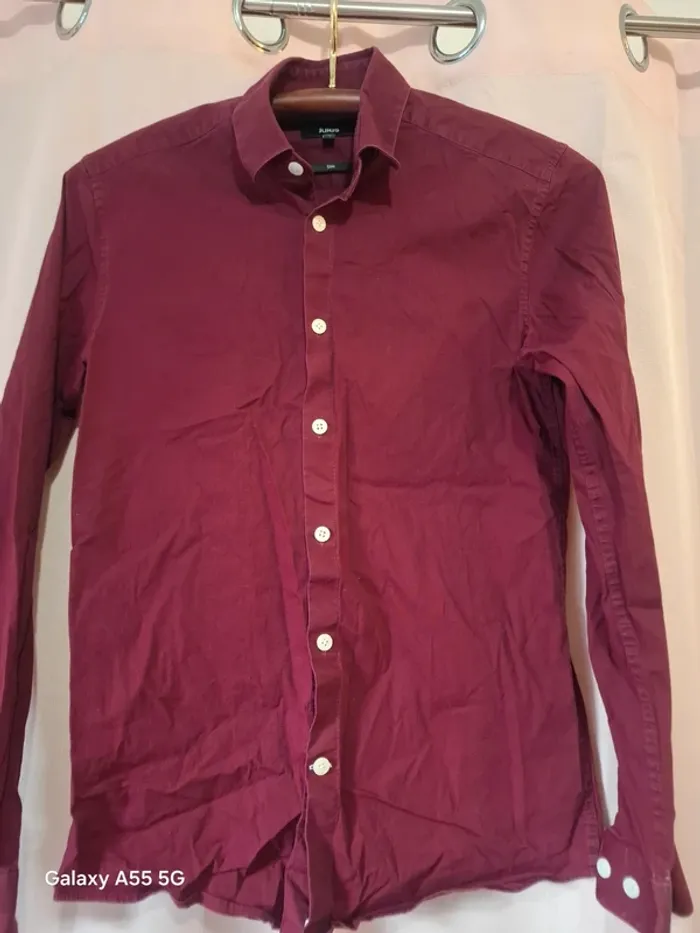 Chemise homme manches longues Jules