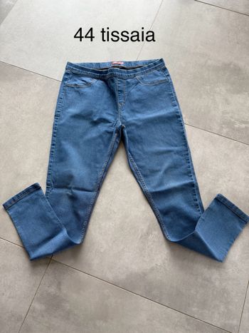 Pantalon taille élastique 44 tissaia